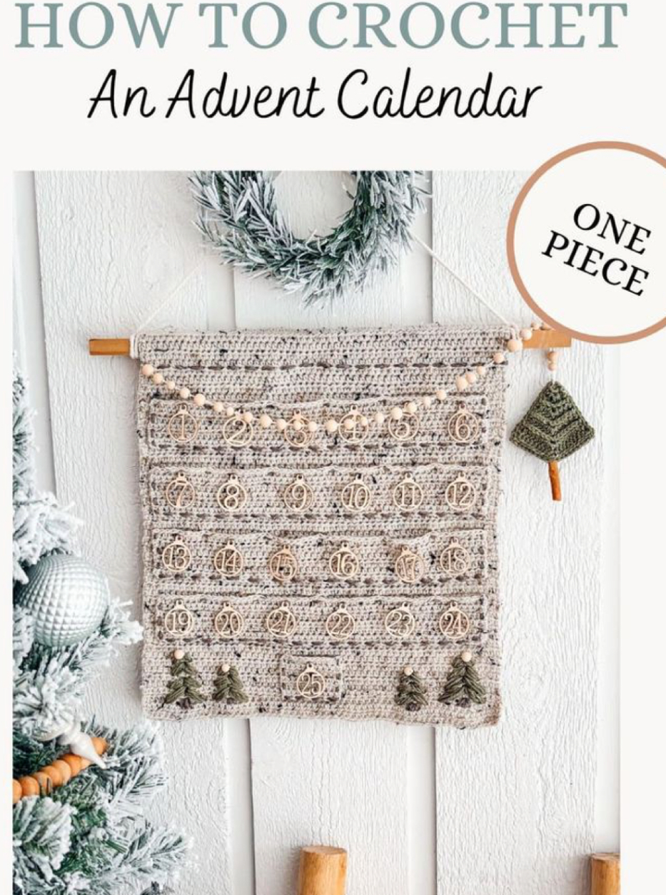 Crochet Festive Advent Calendar FREE CROCHET PATTERN — Craftorator