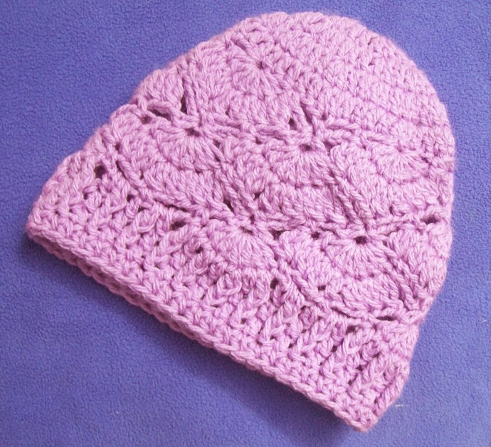 Crochet The Shy Butterfly-Baby Beanie