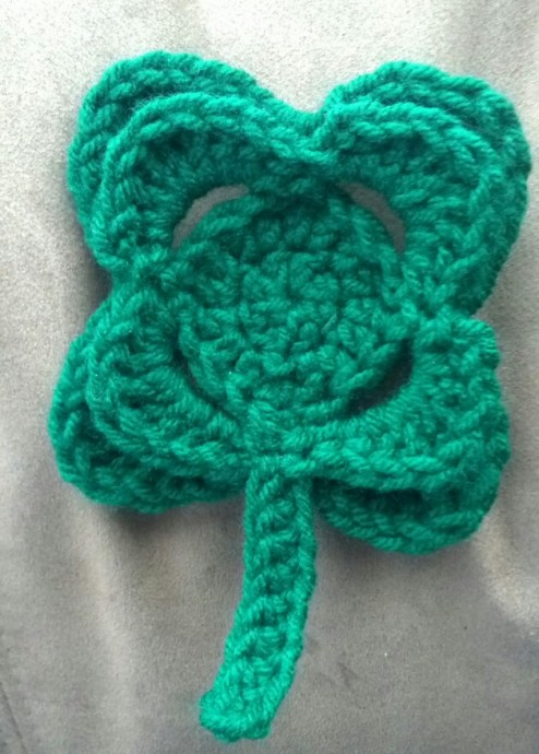 Crochet St. Patty's Day Shamrock