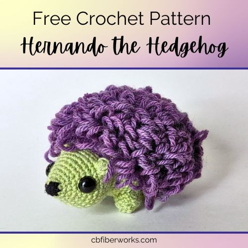 Crochet Hernando the Hedgehog