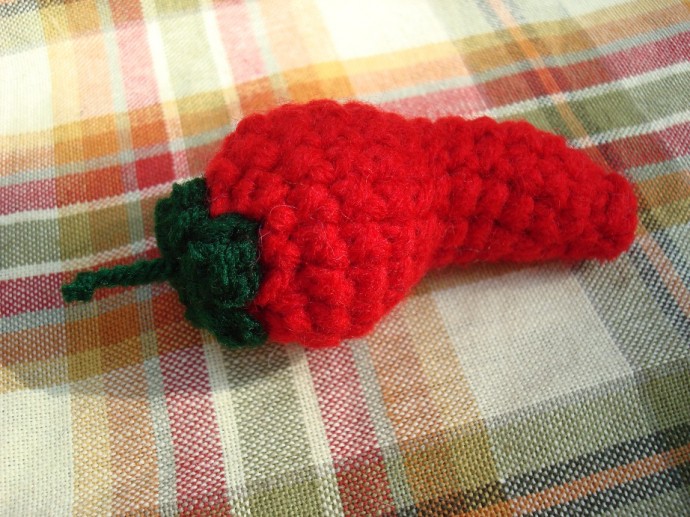 Crochet Hot Pepper