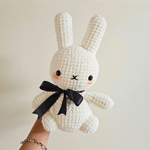 Crochet Amigurumi Bunny Miffy Toy