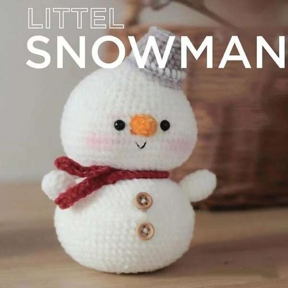 Crochet Christmas Snowman