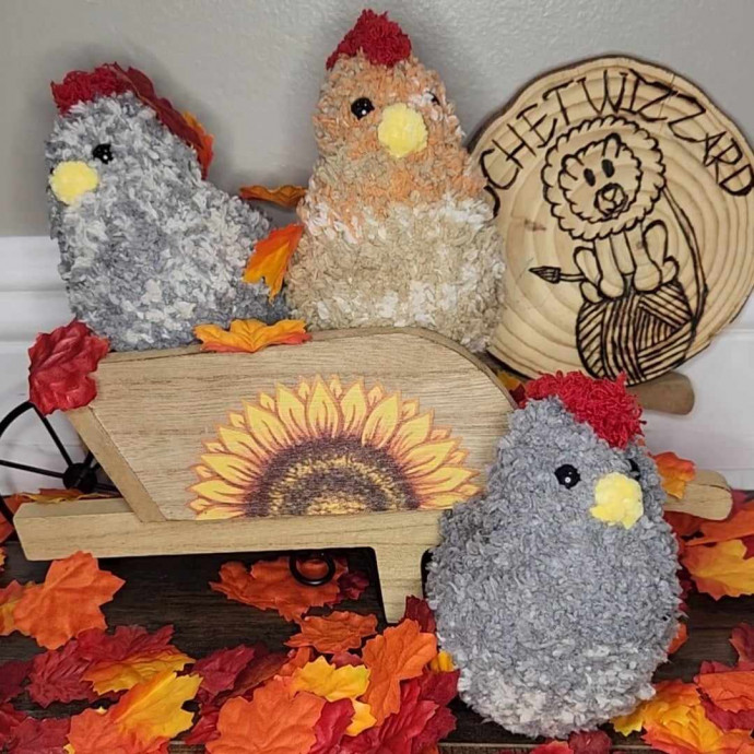 Crochet Chickadee the Chick