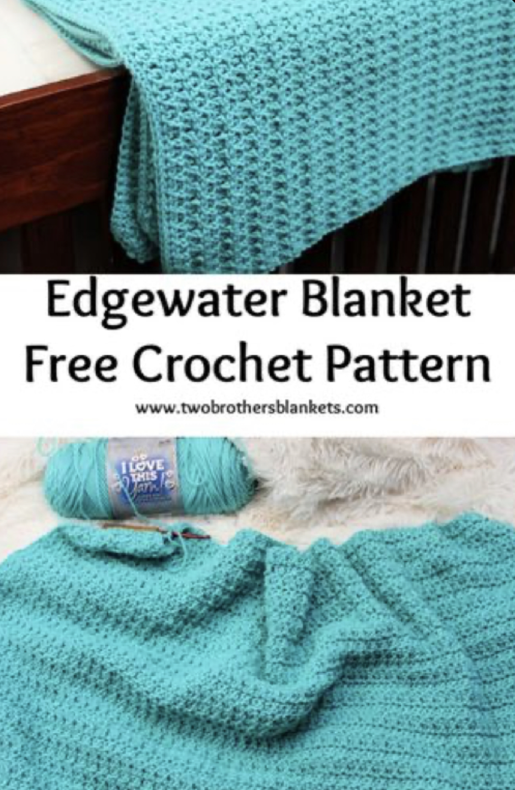 Edgewater Blanket Free Crochet Pattern FREE CROCHET PATTERN — Craftorator