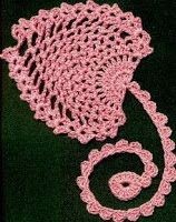 Crochet Pineapple Bookmark