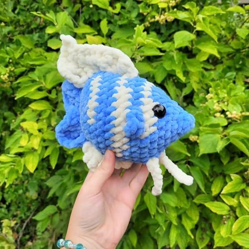 Crochet Plush Angel Fish