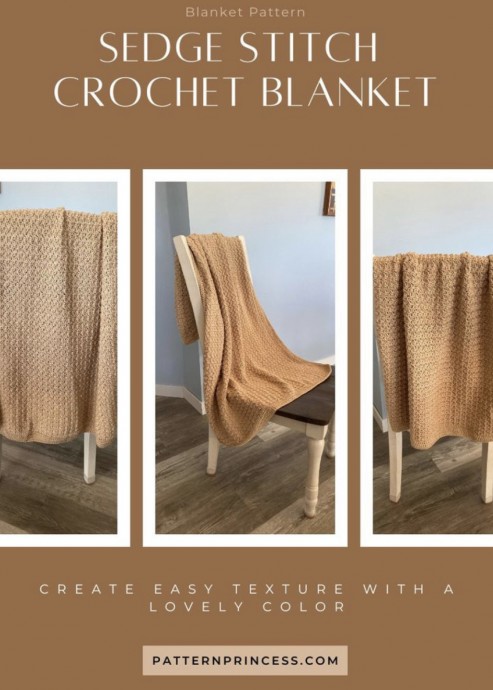 Free Country Cottage Blanket Pattern