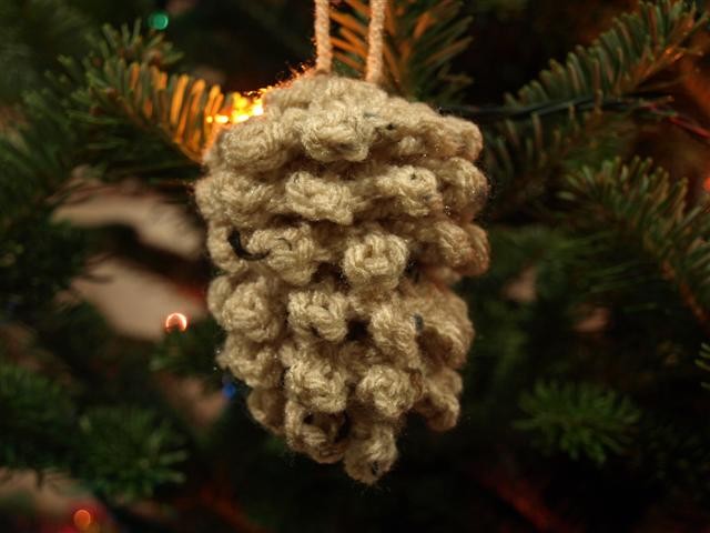 Crochet Pine Cone