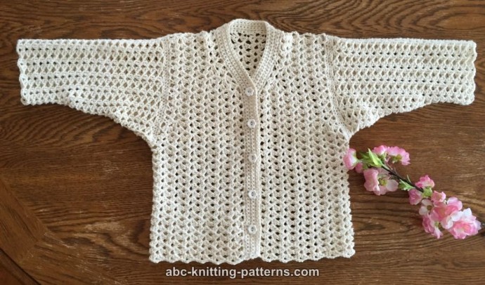 Crochet Summer Baby Cardigan