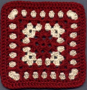 Crochet Spanish Tile Square