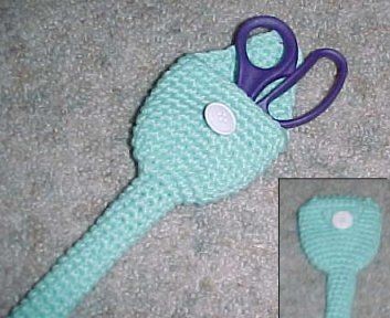 Crochet Scissor Pouch