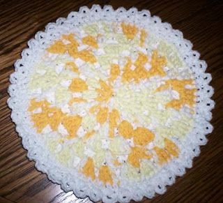 Crochet Mom's Kitchen Set Potholder