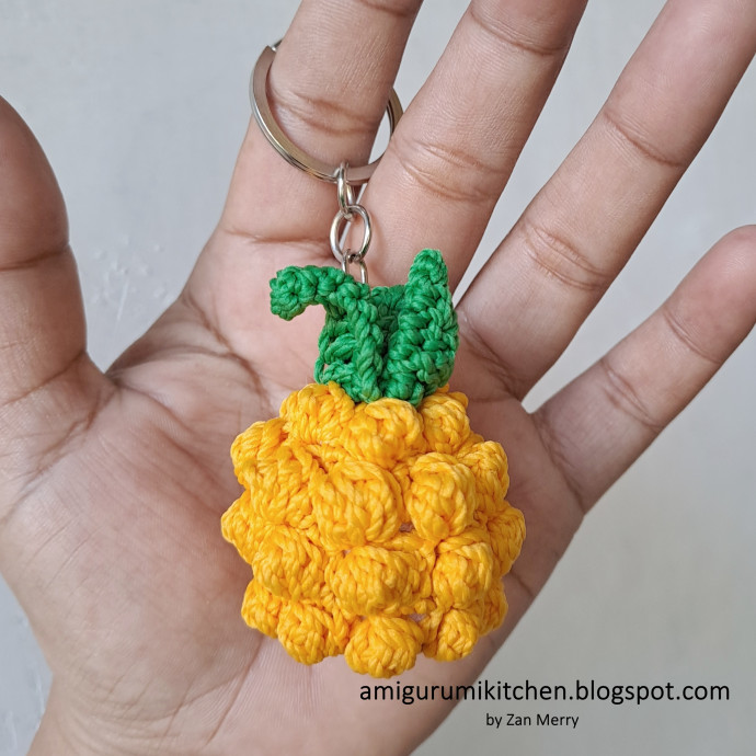 Crochet Amigurumi Pineapple