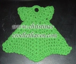 Crochet Dress Potholder