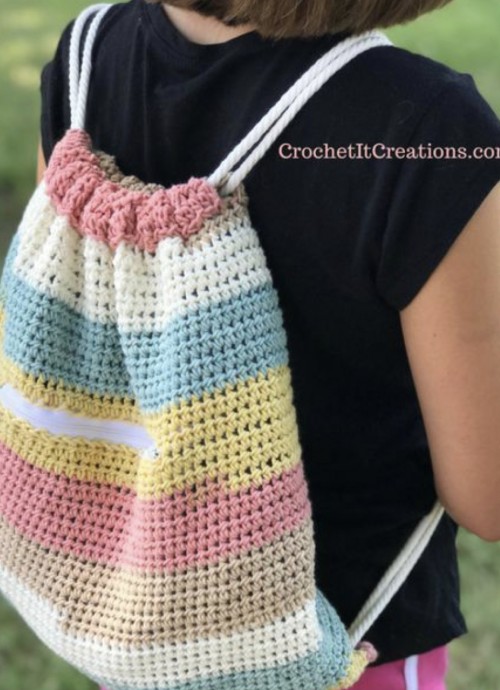 Cinch Sack Crochet Pattern (FREE)