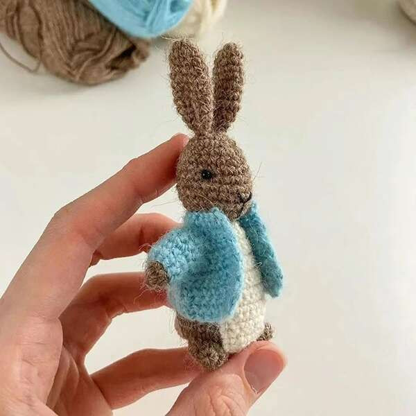 Crochet Handsome Rabbit