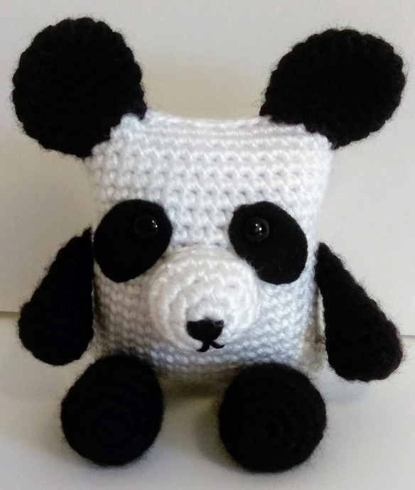 Crochet Boxy Panda