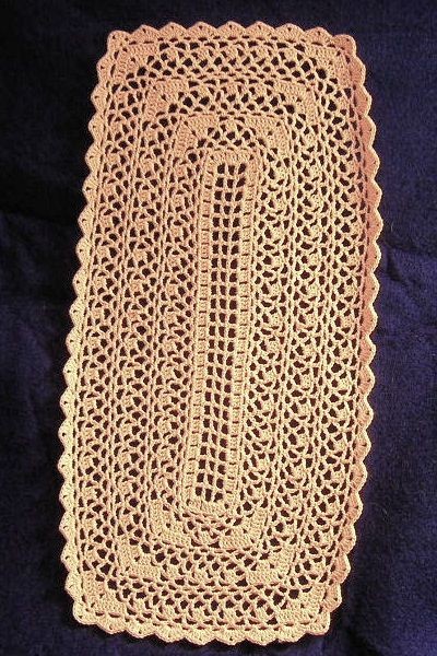 Crochet Hidden Hearts Doily