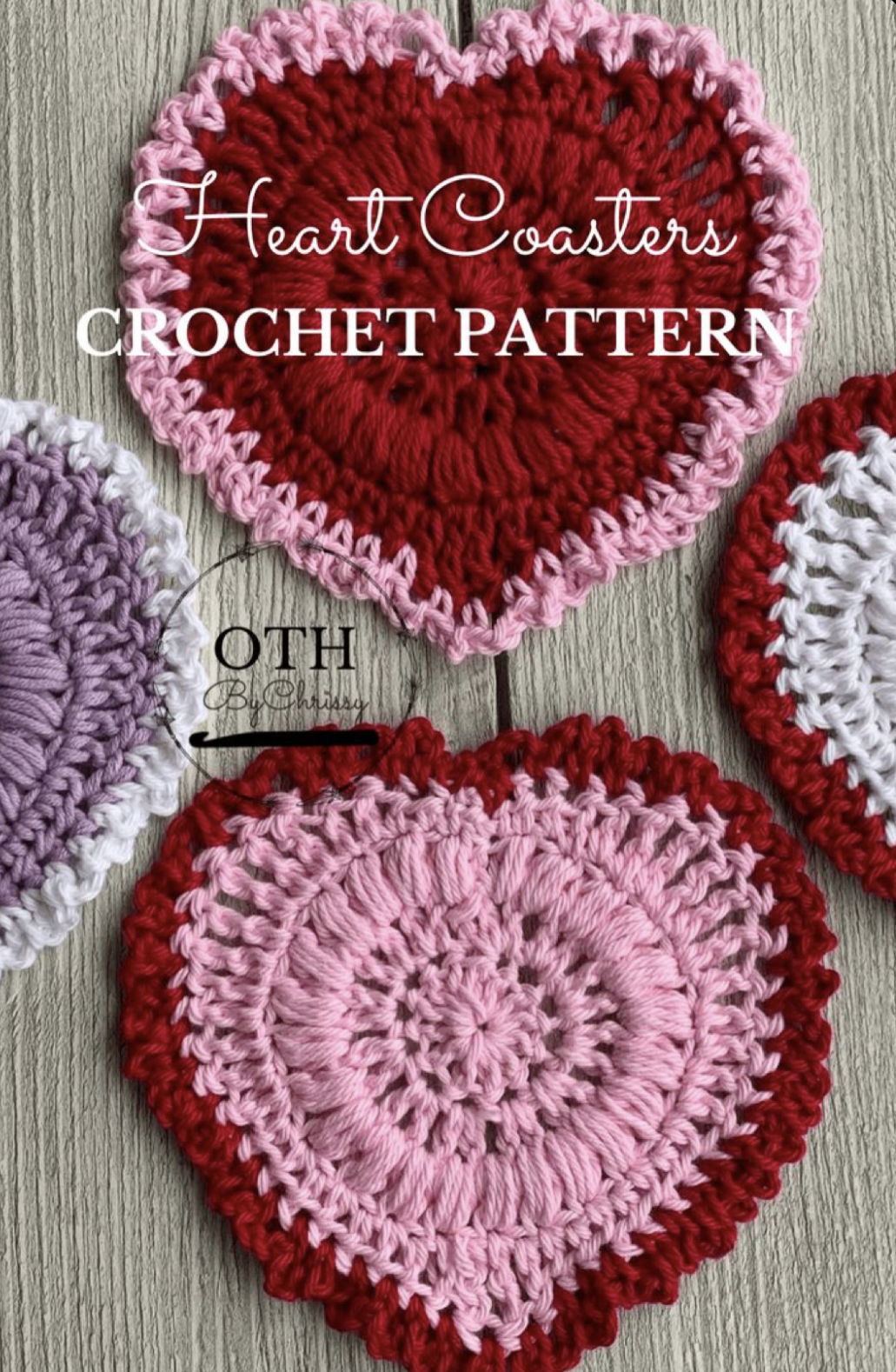 Heart Coasters Crochet Pattern Free Crochet Pattern — Craftorator