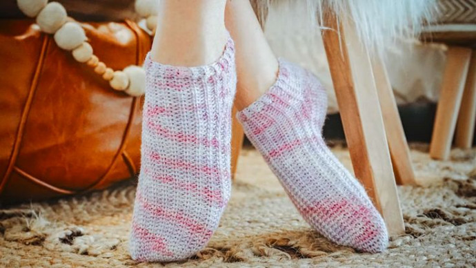 Crochet Adorable Sock