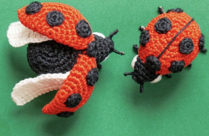 Crochet Adorable Ladybug (Free Pattern)