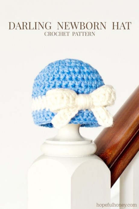 Crochet Darling New Born Hat