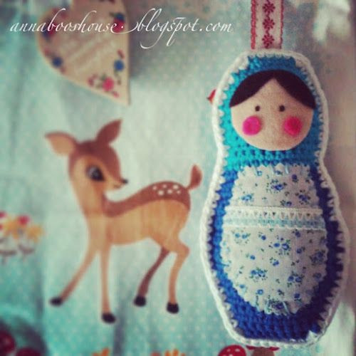 Crochet Matryoshka Russian Nesting Doll