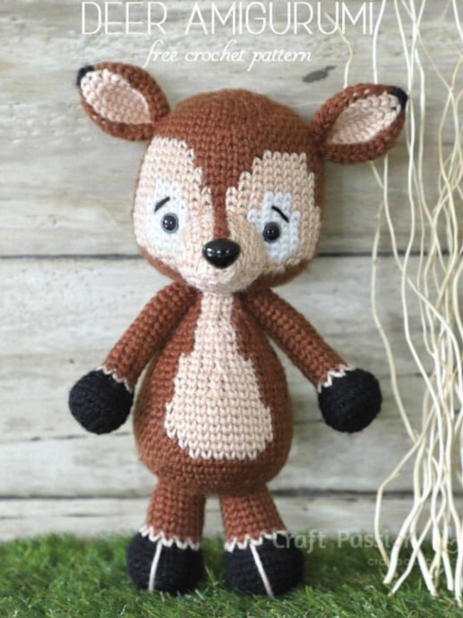 Free Amigurumi Deer Crochet Pattern
