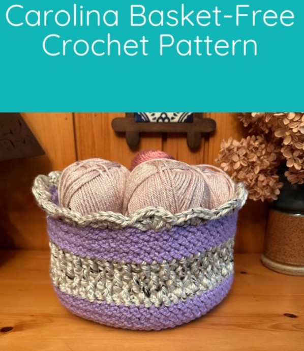 Crochet Bulky Basket (Free Pattern)