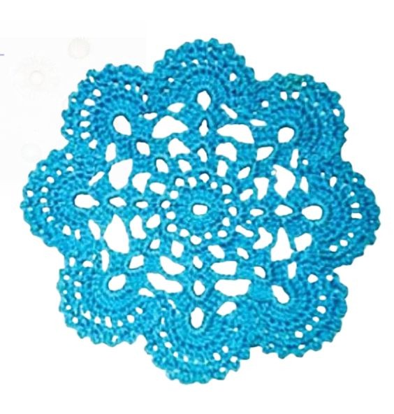 Crochet Stunning Shell Doily