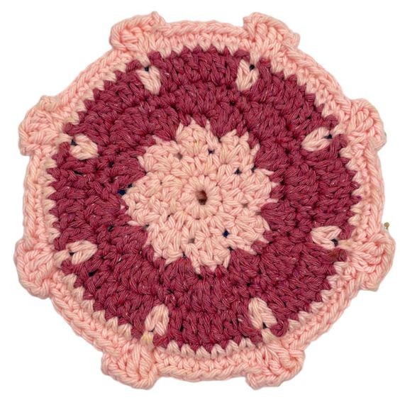 Crochet Captain's Wheel Trivet