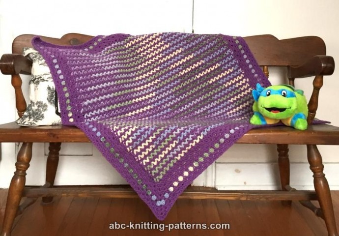 Crochet Forest Meadows Baby Blanket