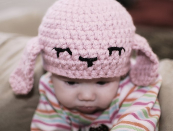 Crochet Lamby Hat