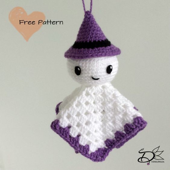 Crochet Amigurumi Ghost