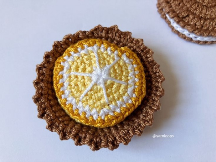 Crochet A Lemon Tart