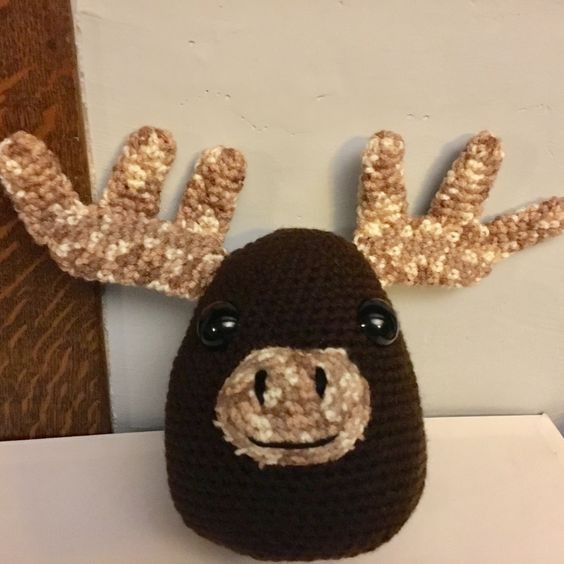 Crochet Melvin Moose