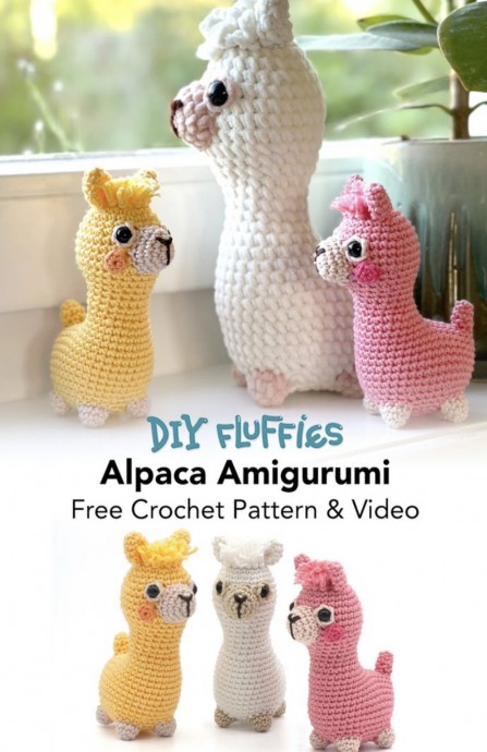 Free Alpaca Crochet Pattern