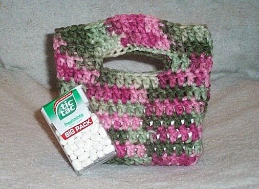 Crochet Mini Tote Bag