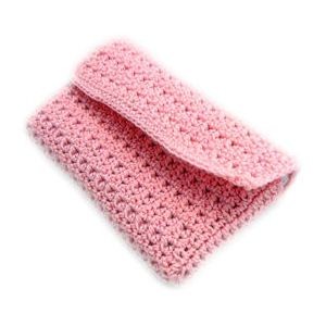 Crochet Thermal Stitch Business Card Holder