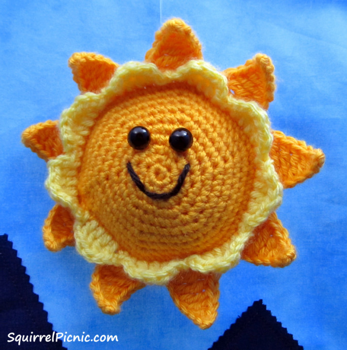 Crochet Cuddly Sun