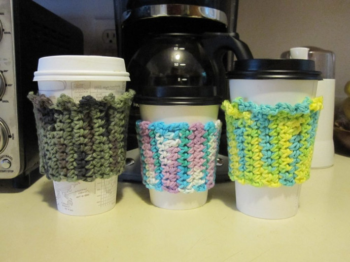 Crochet Beautiful Coffee Cozy