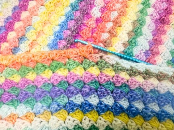 Crochet Cluster Blanket