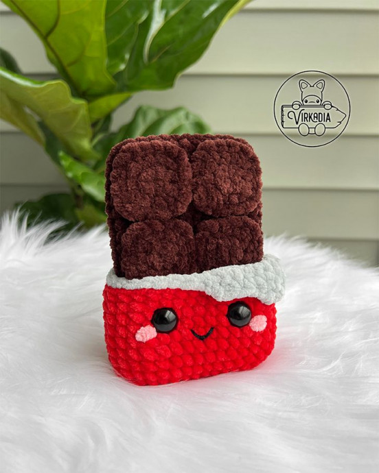 Crochet Chocolate Bar