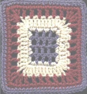 Crochet Tic Tac Toe Square