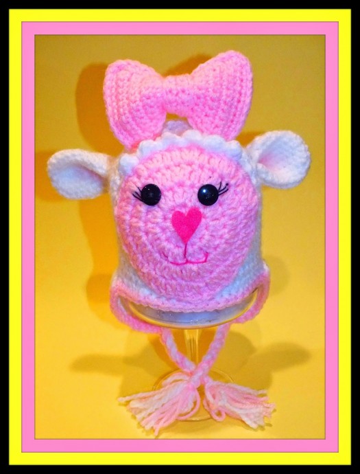 Crochet Adorable Lamb Hat