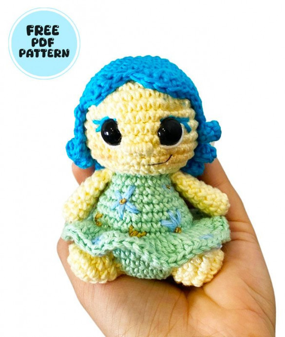 Crochet Inside Out Joy Doll