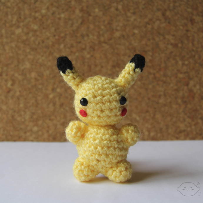 Crochet Beautiful Pikachu Toy