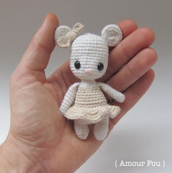 Crochet Minty The Tiny Mouse