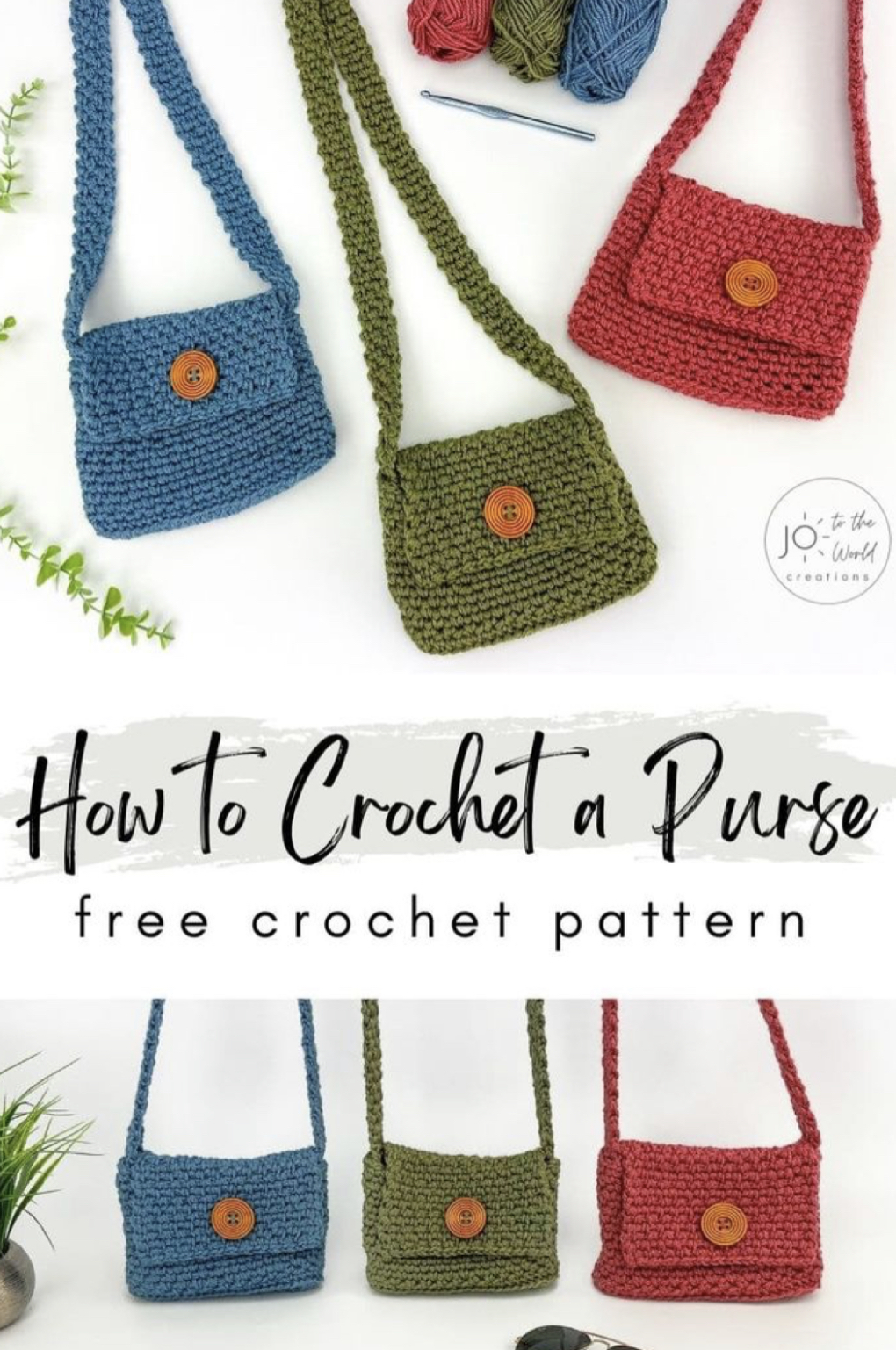 Free Crochet Pattern: Moss Stitch Purse – Free Crochet Pattern 